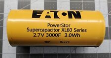 Super Capacitor Eaton XL60 PowerStor Axial 3000f -2.7V - 3.0Wh LEIA a descrição., usado comprar usado  Enviando para Brazil
