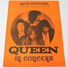 Usado, Queen In Concert 1973 / 1974 Show Souvenir UK Tour Programme Book  comprar usado  Enviando para Brazil