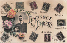 Language stamps mustache d'occasion  Expédié en Belgium