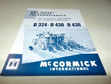 Brochure prospectus tractor d'occasion  Expédié en Belgium