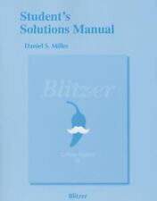 Student solutions manual for sale  Bell