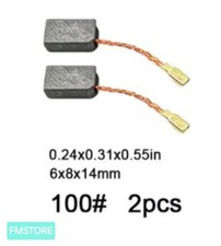 2pz spazzole carboncini usato  Floridia