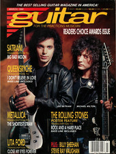 Usado, Revista de guitarra março de 1990 Joe Satriani Queensryche Metallica Stevie Ray Vaughan comprar usado  Enviando para Brazil