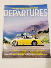 Departures magazine july for sale  Charlotte