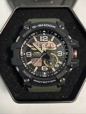 Relógio Casio G-Shock Master of G-Land Mudmaster GG-1000-1A3 com pulseira de resina verde, usado comprar usado  Enviando para Brazil