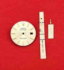 Rolex silvered dial usato  Roma
