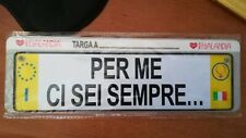 Targa cameretta auto usato  Telese Terme