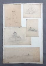 Dessins anciens planche d'occasion  Artigues-près-Bordeaux