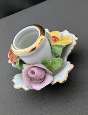 Porzellan kerzenhalter blüten gebraucht kaufen  Leverkusen