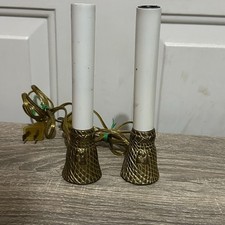 Pair vintage brass for sale  Dalzell