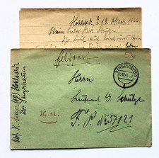 Feldpostbrief inh 1944 gebraucht kaufen  Radebeul