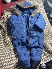 Blue snow suit for sale  YORK