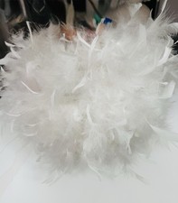 White feather lampshade for sale White feather lampshade for sale  LEICESTER