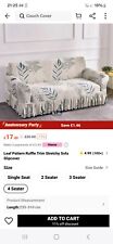 Cover sofa seater for sale  SCUNTHORPE