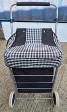 Folding shopping trolley for sale  NEWBURY