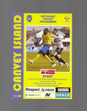 Programme canvey island for sale  LONDON