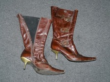 Buffalo damenstiefel schnallen gebraucht kaufen  Ludwigsburg
