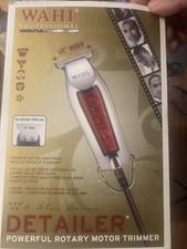 Aparador WAHL 8081 profissional 5 estrelas T-Wide cortador detalhador com fio testado, usado comprar usado  Enviando para Brazil