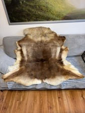 Rentierfell echt 130 gebraucht kaufen  Meißen-Umland