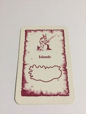 Carte islande détaché d'occasion  Vendin-le-Vieil