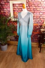 Vintage Originale 70er Abito Lungo Vestito Maxi Turchese Gradiente Boho 34 36 comprar usado Vintage Originale 70er Abito Lungo Vestito Maxi Turchese Gradiente Boho 34 36 comprar usado  Enviando para Brazil