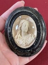 Antique virgin carved d'occasion  Expédié en Belgium