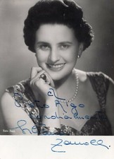 Silvana zanolli soprano usato  Italia