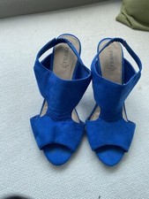Royal blue suede for sale  CAMBERLEY