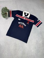 CAMISA DE RUGBY LONDRES ESCOCESA CASA 2005/2006 Tamanho M Azul Canterbury comprar usado  Enviando para Brazil