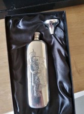 Whisky flaskn pewter for sale  ABERYSTWYTH
