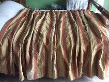 Pair bespoke curtains for sale  NOTTINGHAM