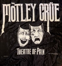 Usado, Bandeira (bandeira) Motley Crue Original 1985 Theatre Of Pain Concert 44x44 POP 1 Ex comprar usado  Enviando para Brazil