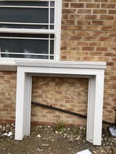 Marble fireplace surround for sale  DURHAM