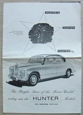 Singer hunter hunter for sale  LEICESTER