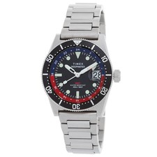 Relógio masculino Timex Deepwater Reef quartzo mostrador preto TW2W95300 comprar usado  Enviando para Brazil