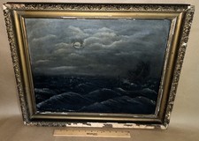 Antique 19th oil for sale  Earleville