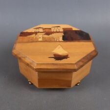 Scatola legno intarsiato usato Scatola legno intarsiato usato  Inverigo