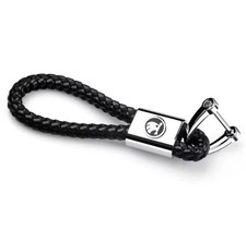 Skoda keyring leather for sale  CREWE