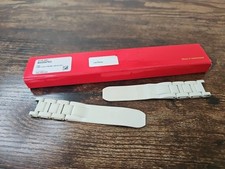 Relógio Cartier Must 21 Chronoscaph 19/18mm pulseira de borracha branca/amarela fabricante de equipamento original comprar usado  Enviando para Brazil