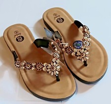 Novas sandálias superiores femininas bebê camurça sola strass 6-10 comprar usado  Enviando para Brazil