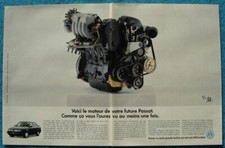 Advertising paper volkswagen d'occasion  Expédié en Belgium