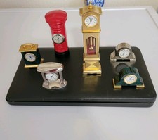 Collection miniature clocks for sale  WIGAN