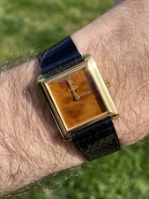 Orologio Watch Louis Peignot Tank Stone Dial Manual Vintage Swiss Rare comprar usado  Enviando para Brazil
