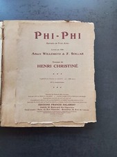 Henri christine phi d'occasion  Milly-sur-Thérain