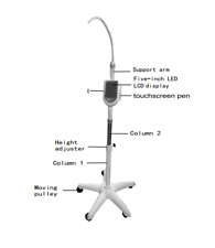 Sistema de blanqueamiento dental móvil usado acelerador pantalla táctil lámpara LED de 5" segunda mano  Embacar hacia Mexico