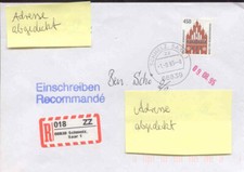 Einschreiben selbstkleber zett gebraucht kaufen  Landsberg am Lech