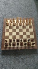 Folding wooden chess for sale  NEWPORT