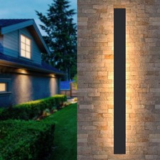 Używany, DŁUGA KINKIET VILLA CZARNA LED 150CM IP65 48W na sprzedaż  PL