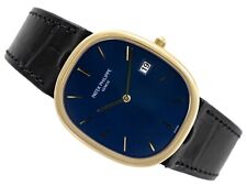 ZEGAREK MĘSKI PATEK PHILIPPE ELIPSE JUMBO 18K ŻÓŁTE ZŁOTO 35MM JAK NOWY KWARC R. 3747J na sprzedaż  PL