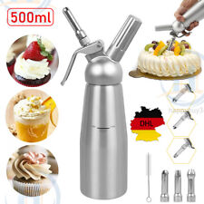 500ml sahnespender edelstahl gebraucht kaufen  Ginsheim-Gustavsburg